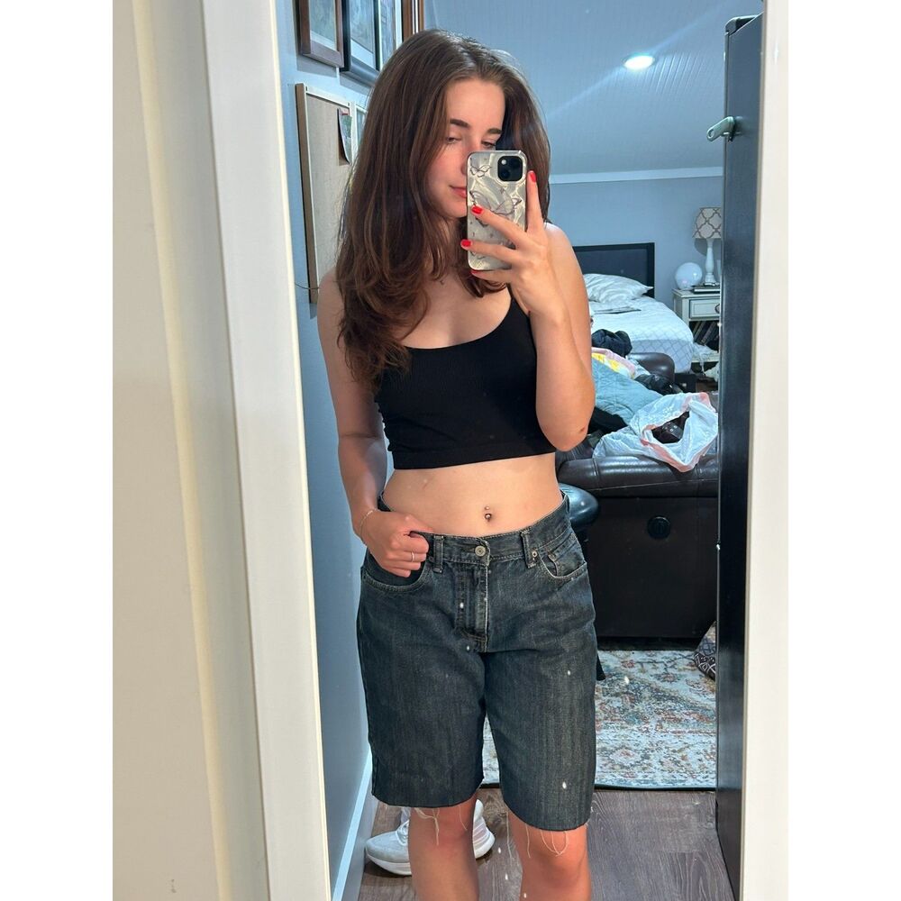 Levi's 550 Jorts - Dark Wash Jean Shorts